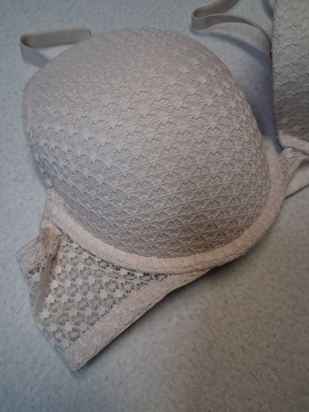 La SENZA Light Beige Lace T-Shirt Bra - Picture 3 of 9